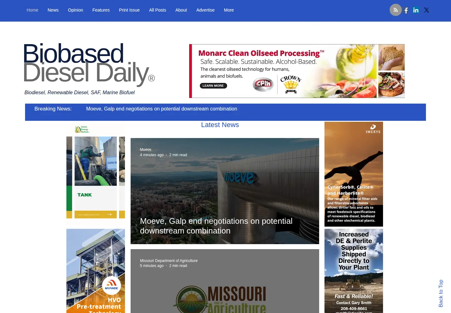 Screenshot of biobased-diesel.com