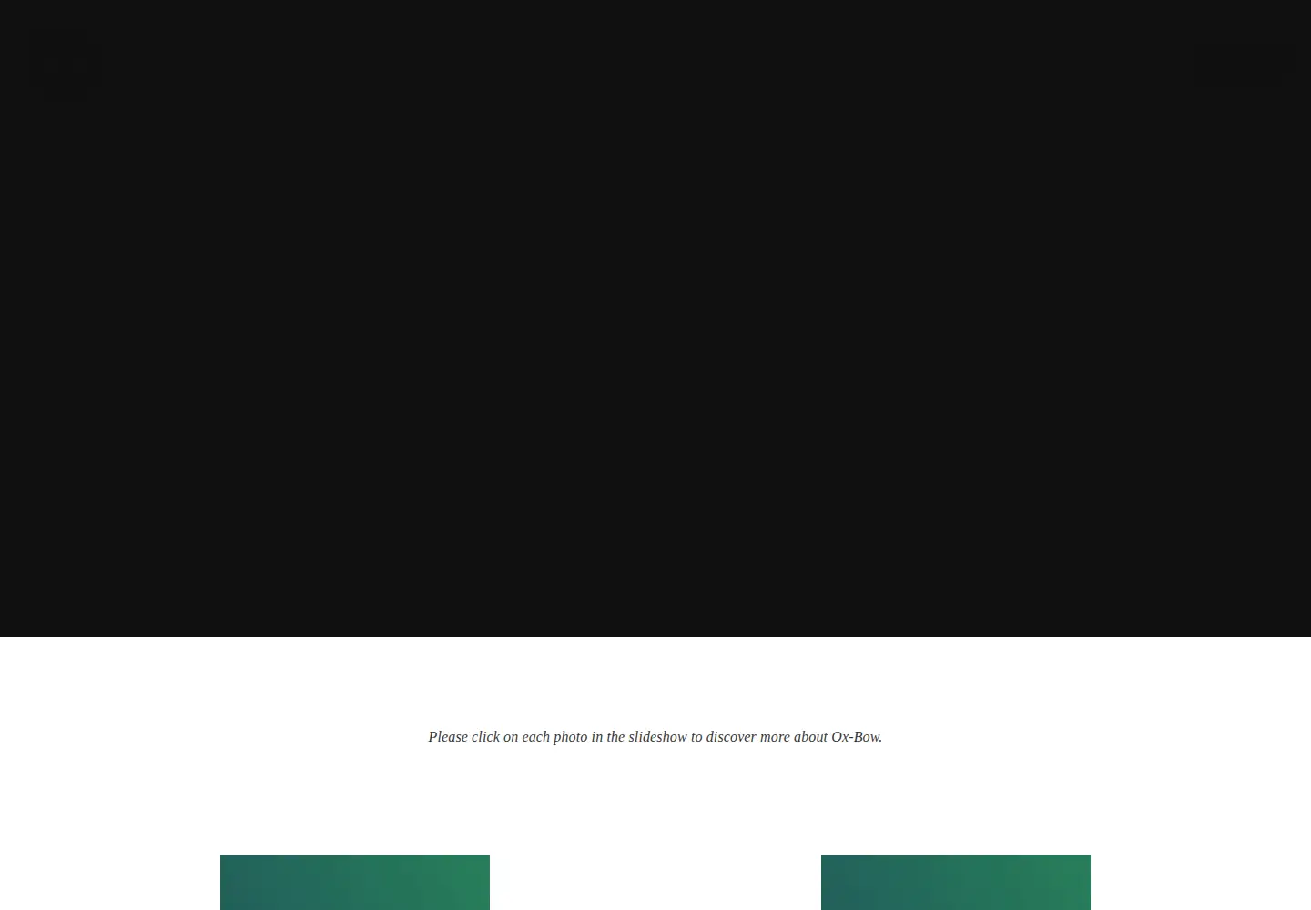 Screenshot of ox-bow.org