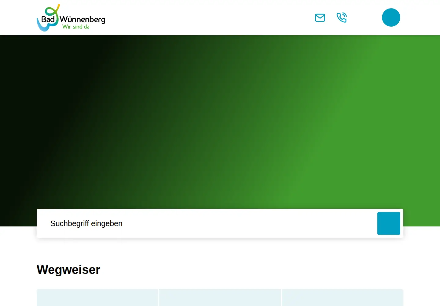 Screenshot of bad-wuennenberg.de