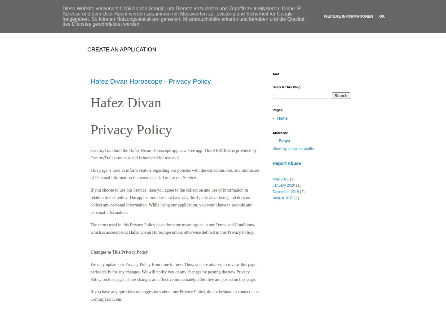 Screenshot of blogpars.com