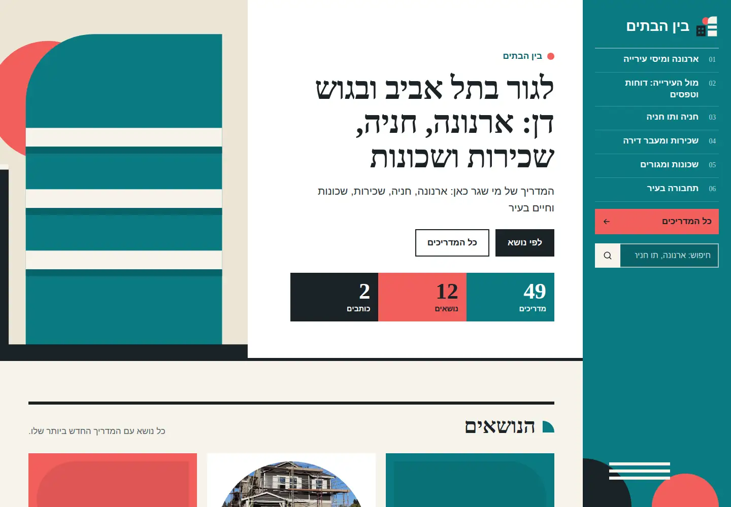 Screenshot of telaviv-insider.co.il