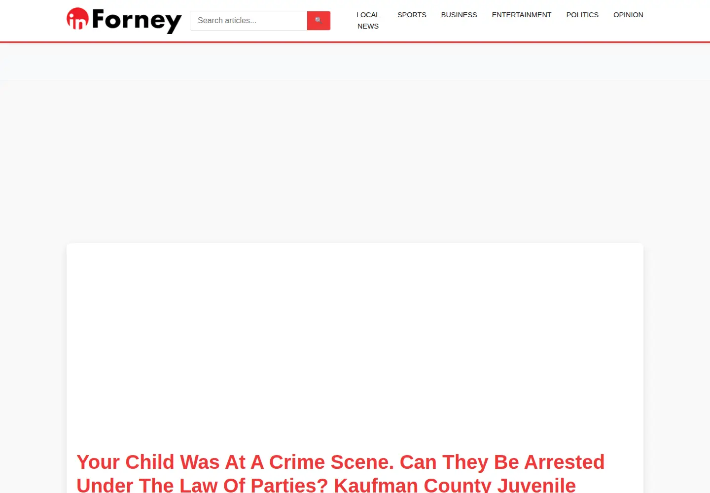 Screenshot of inforney.com