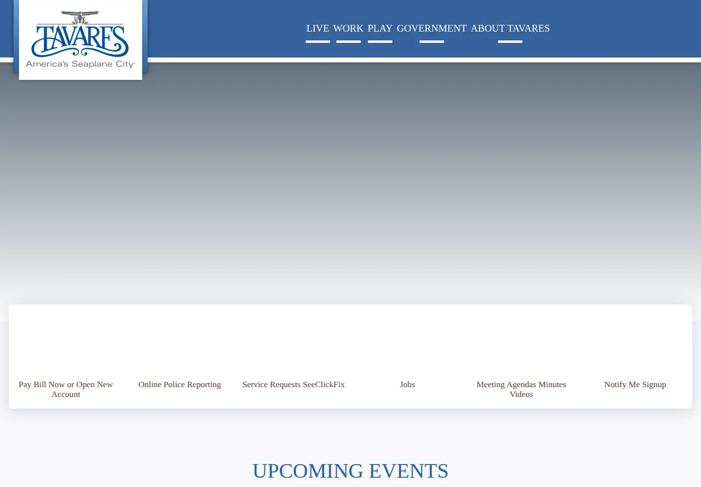 Screenshot of tavares.org