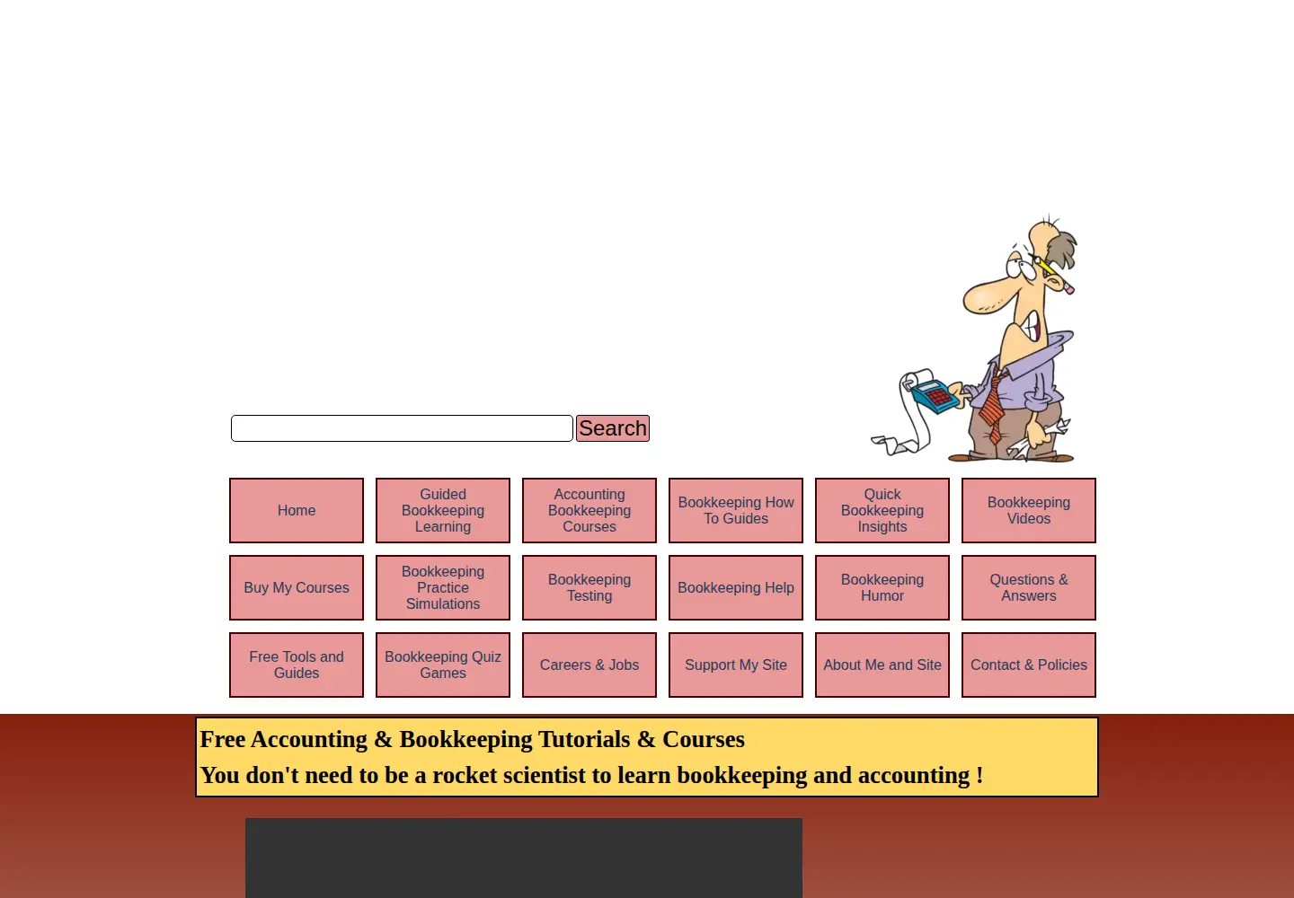 Screenshot of dwmbeancounter.com