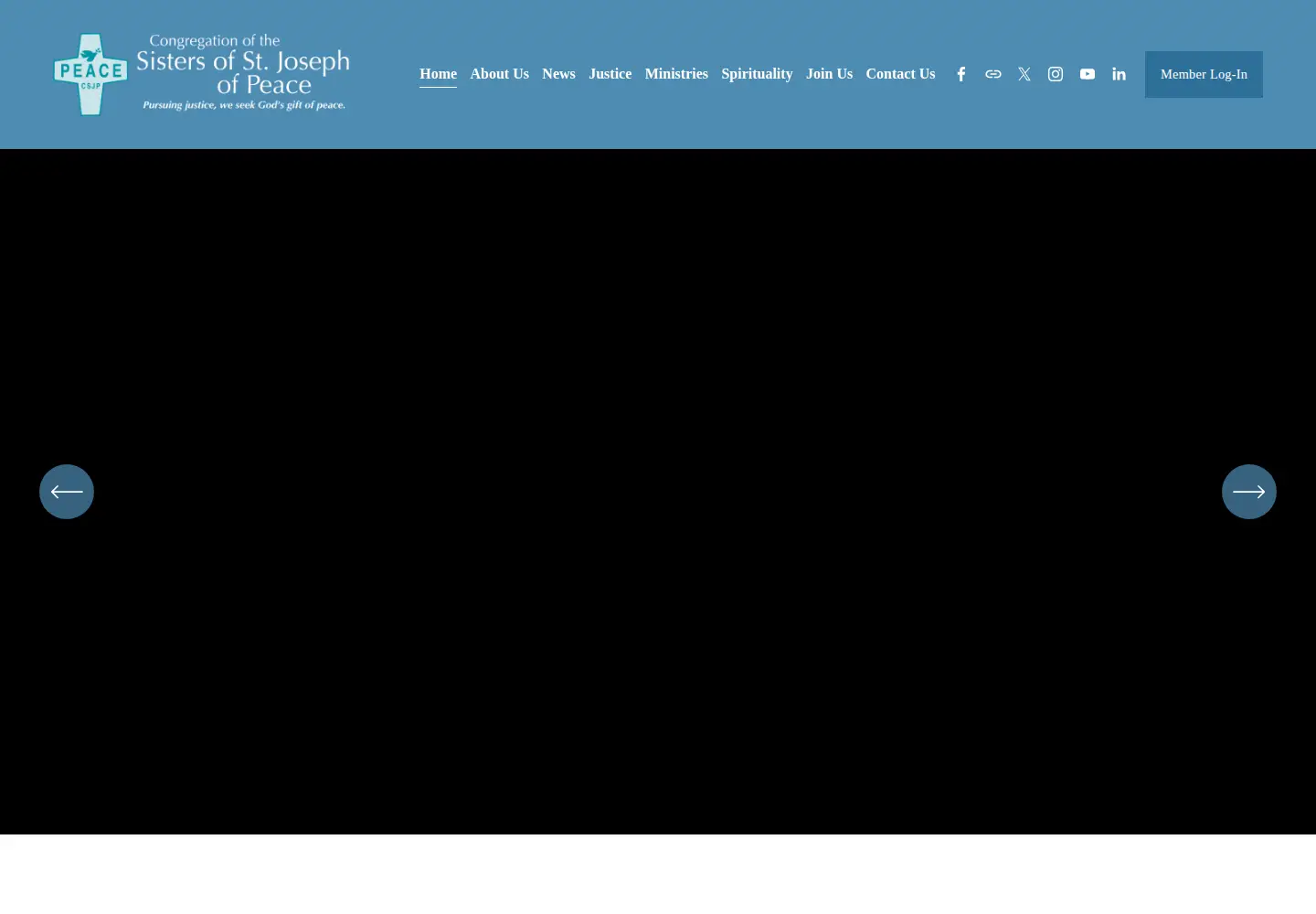 Screenshot of csjp.org