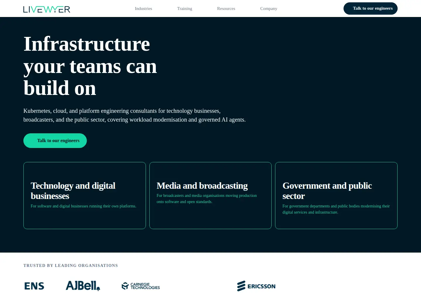 Screenshot of livewyer.io