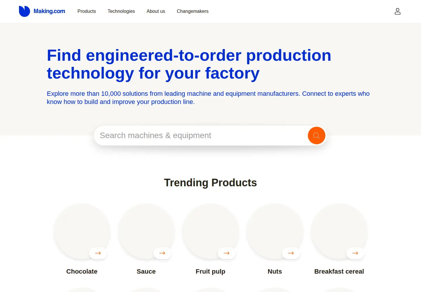 Screenshot of making.com