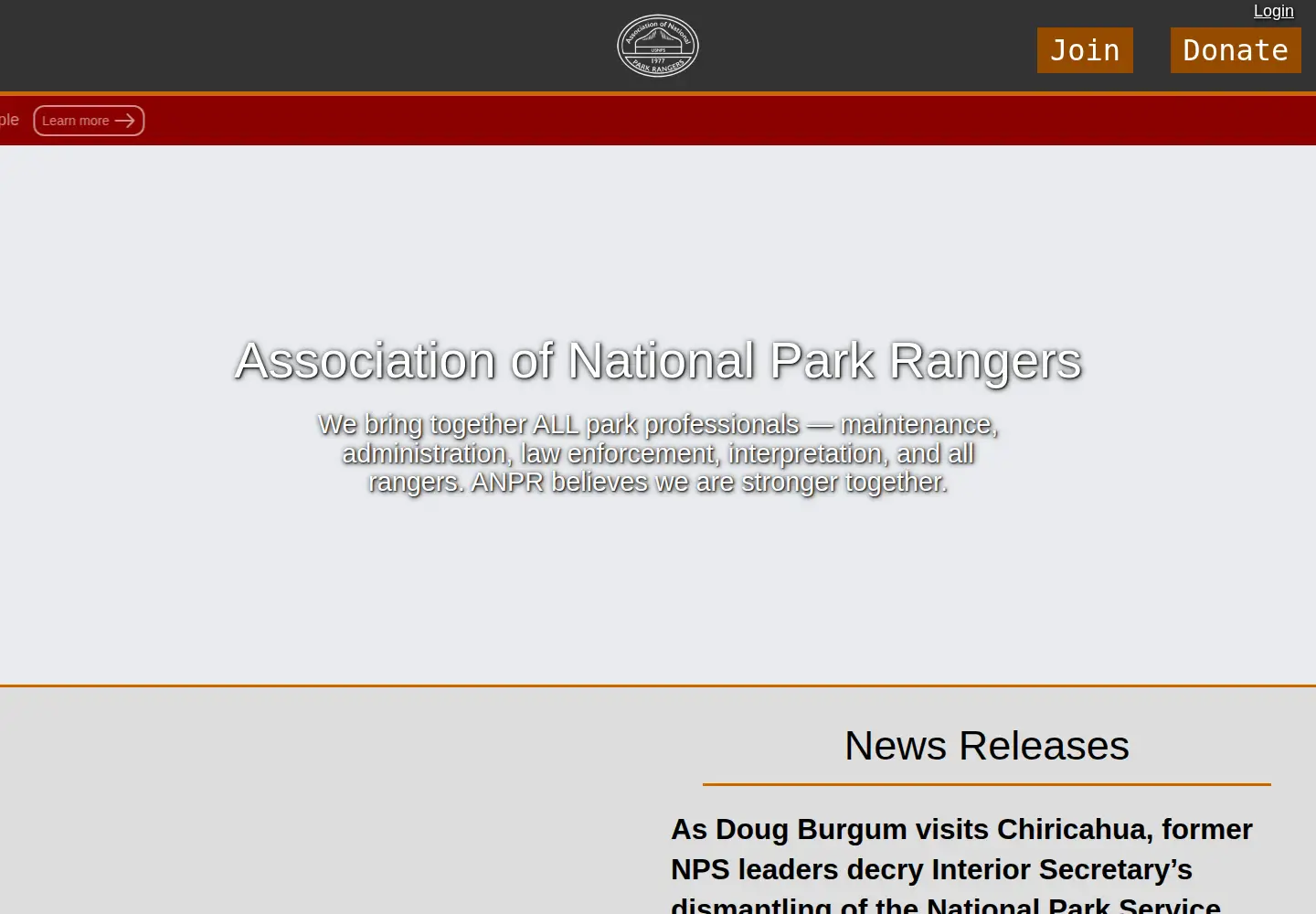 Screenshot of anpr.org