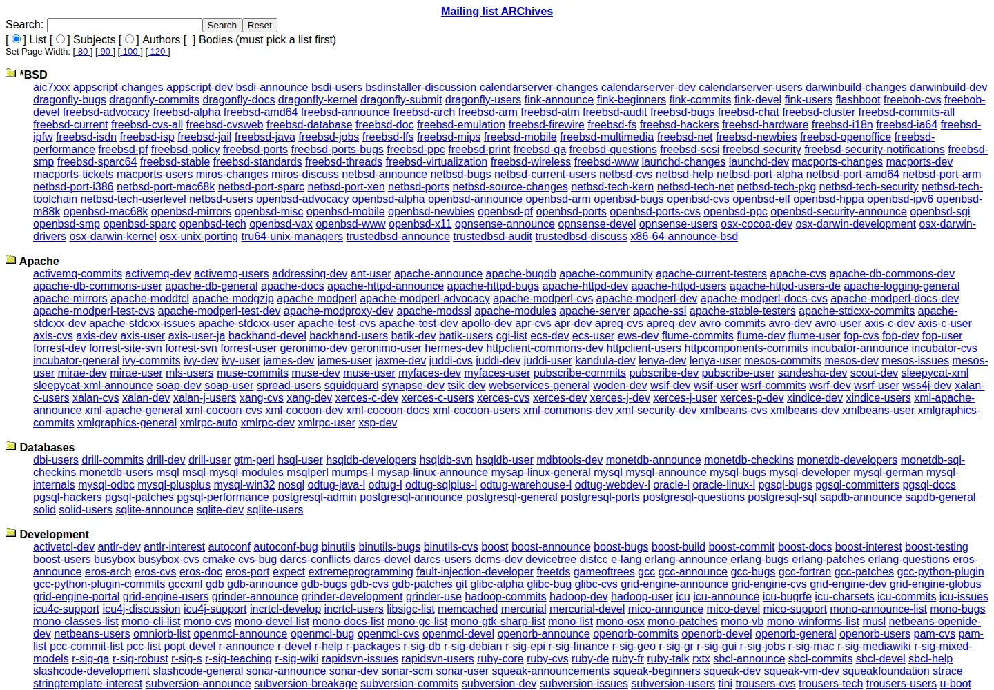 Screenshot of marc.info
