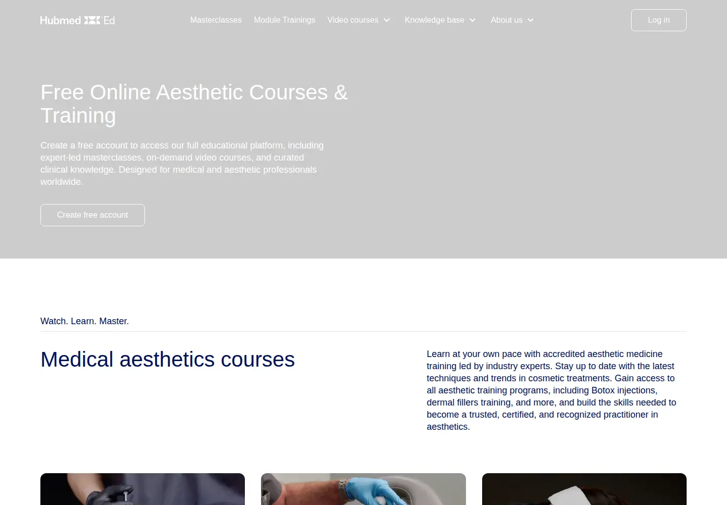 Captured homepage of hubmeded.com in the current scan