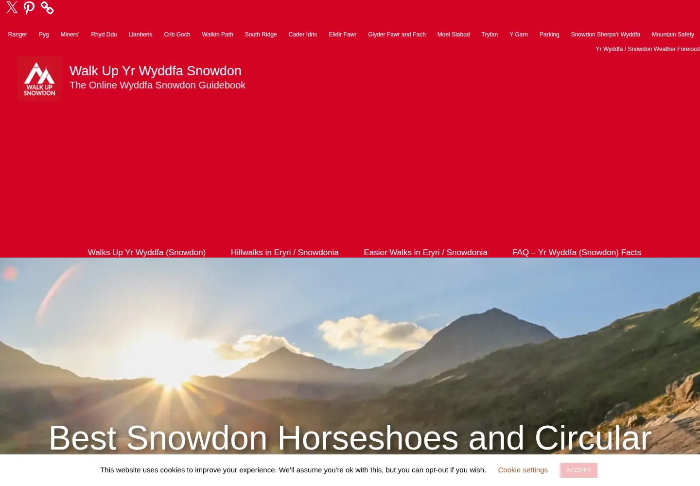 Captured homepage of walkupsnowdon.co.uk in the current scan