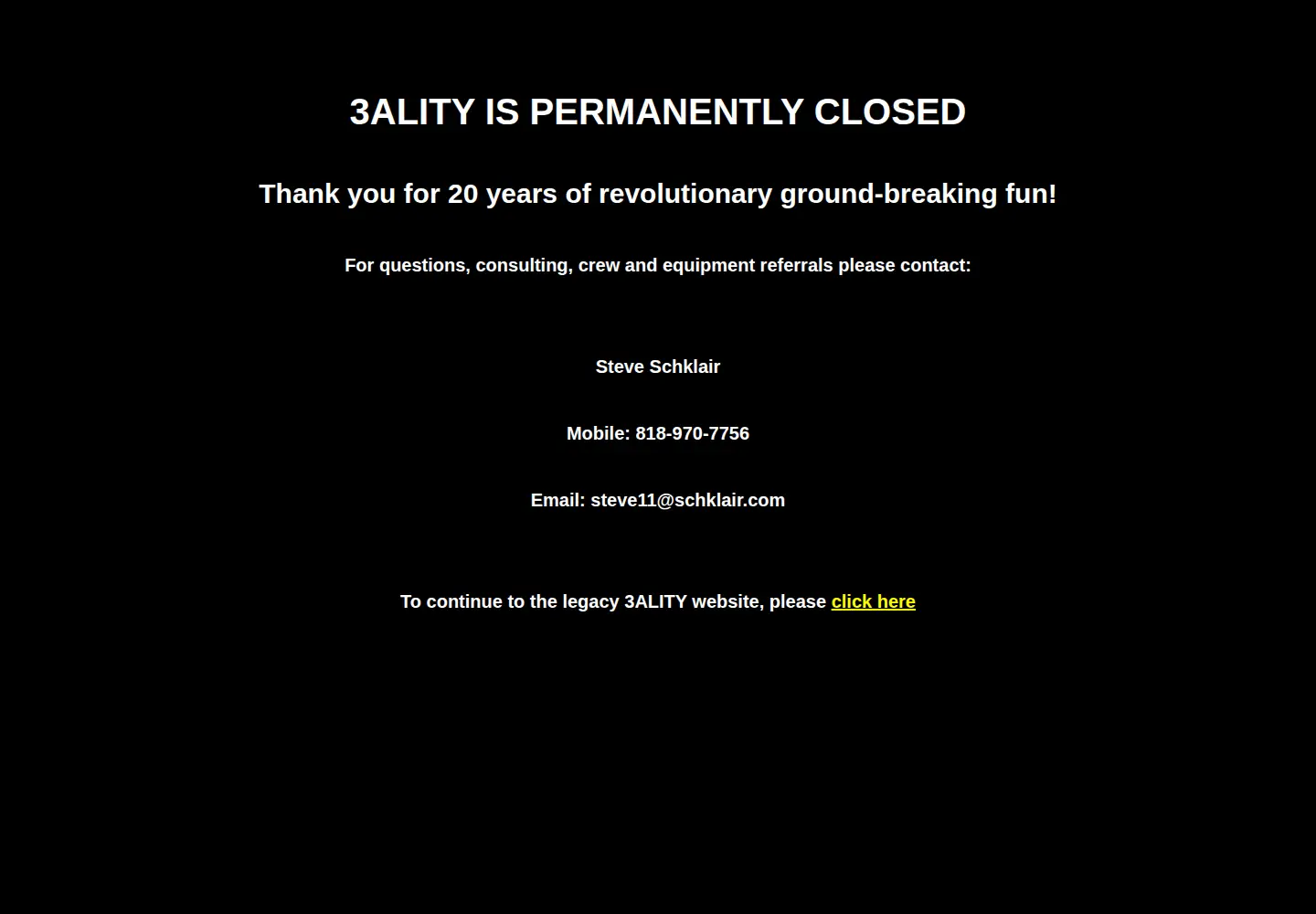 Screenshot of 3alitydigital.com