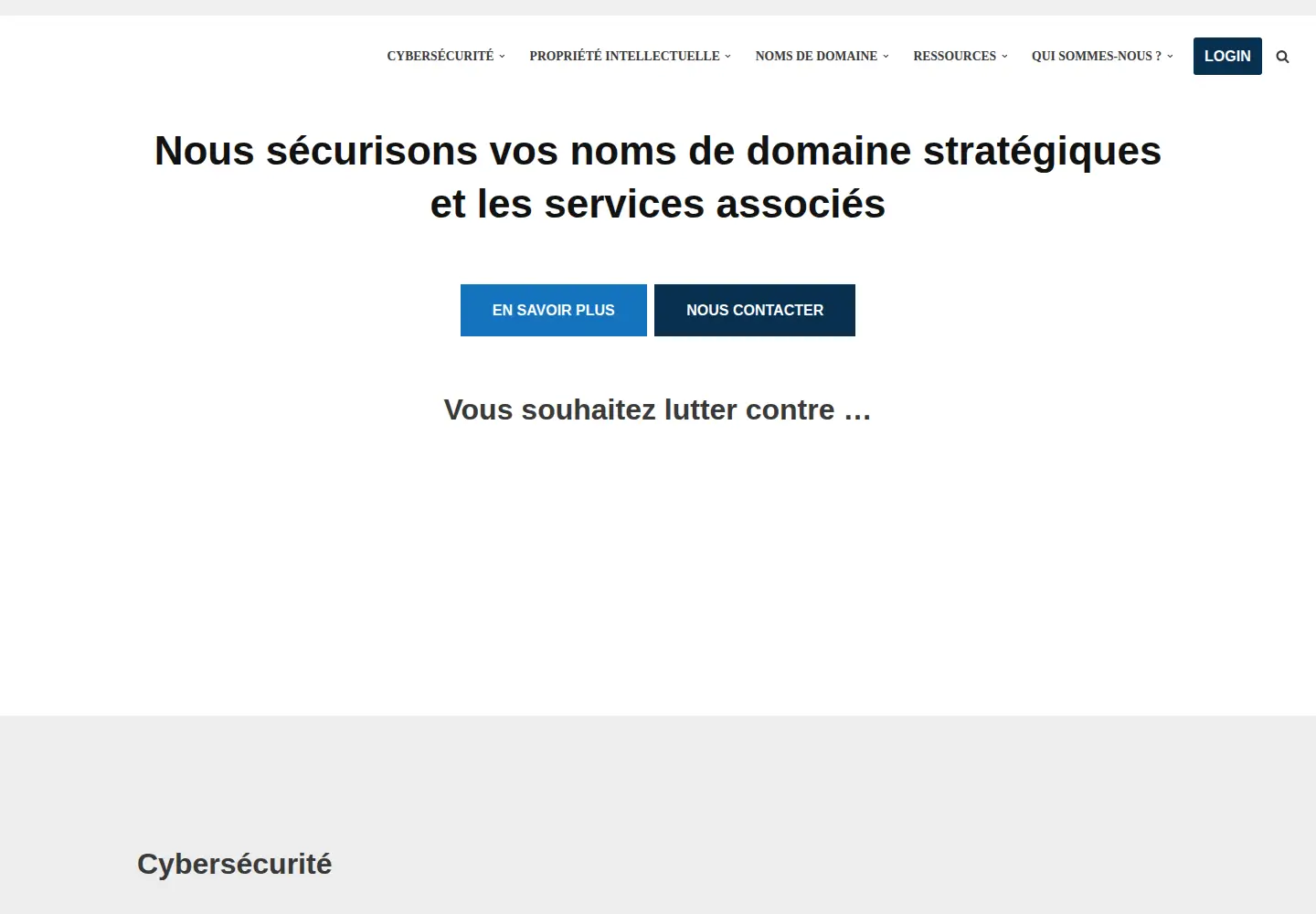 Screenshot of nameshield.com