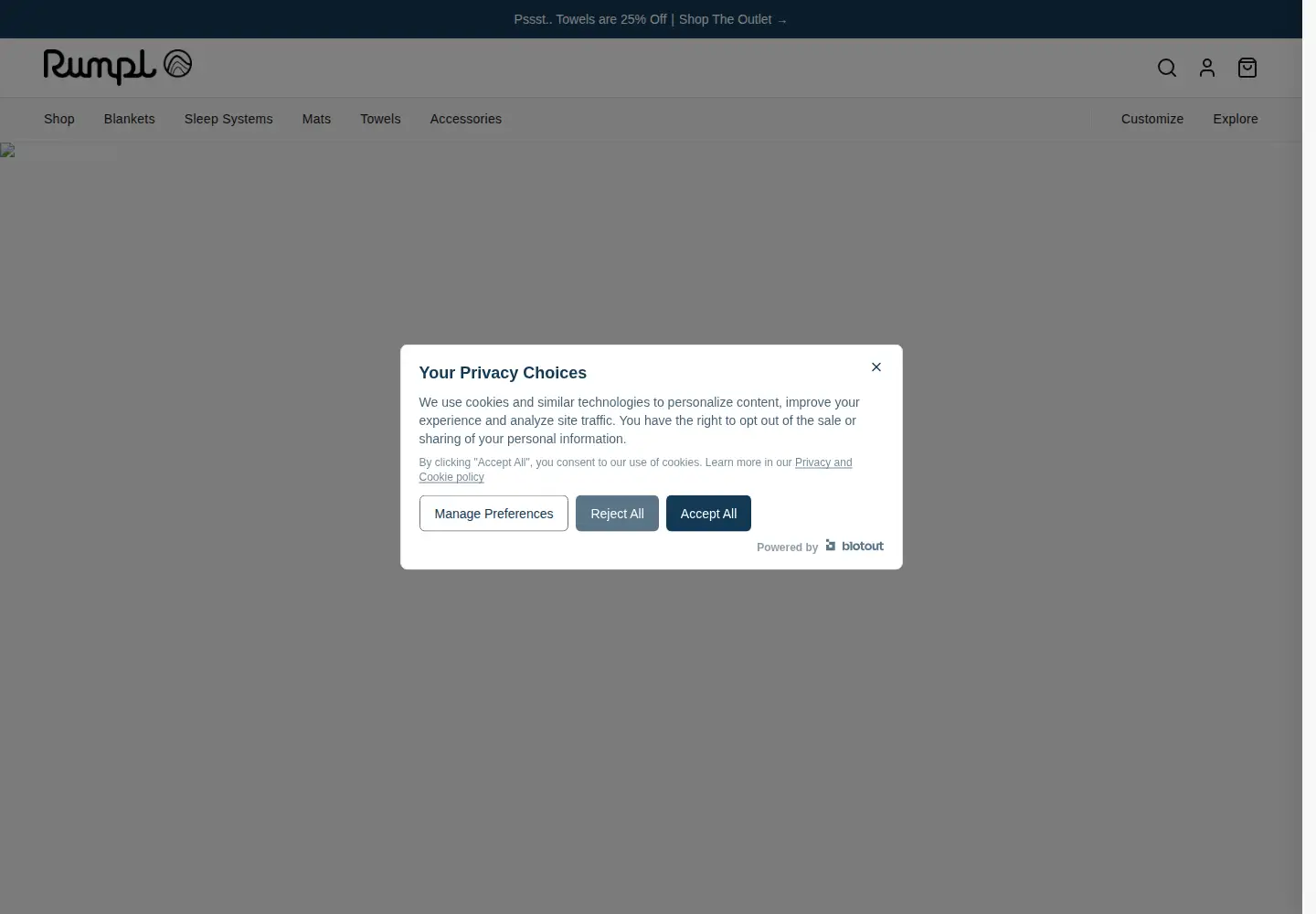 Screenshot of rumpl.com