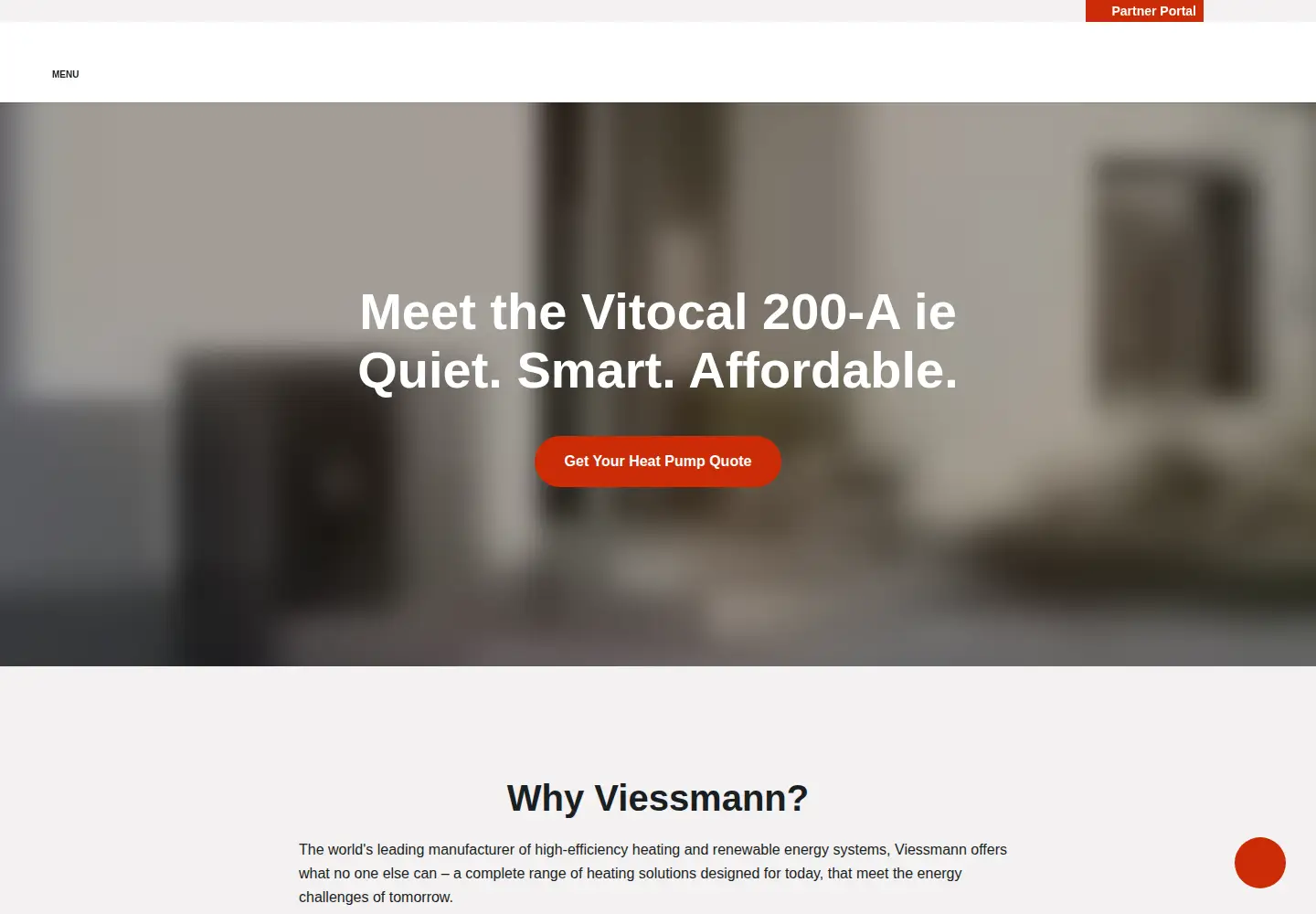 Screenshot of viessmann.co.uk