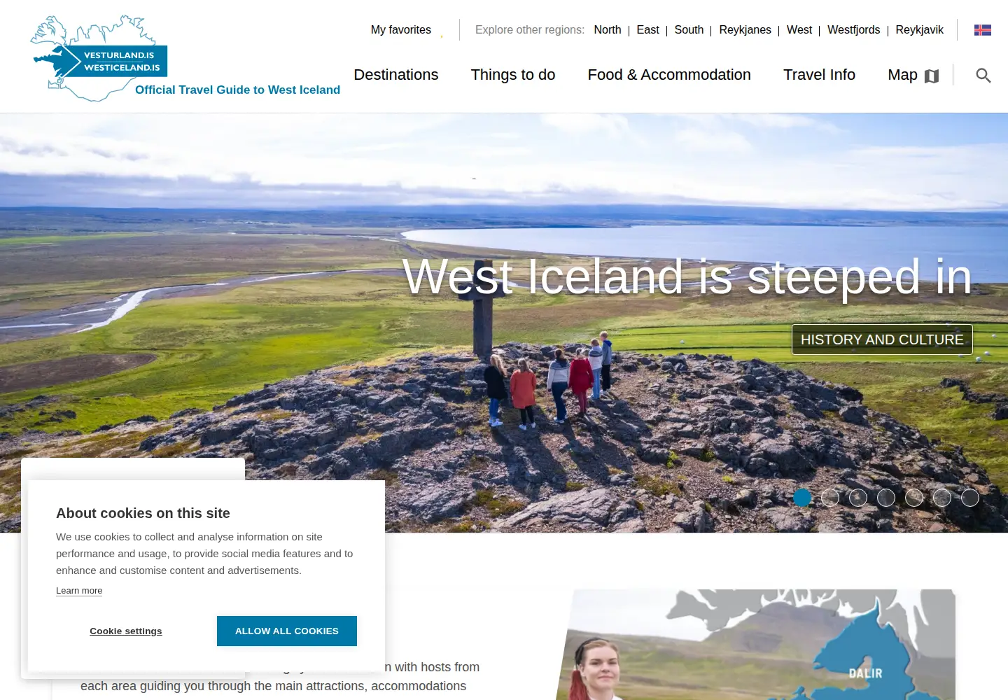 Screenshot of west.is