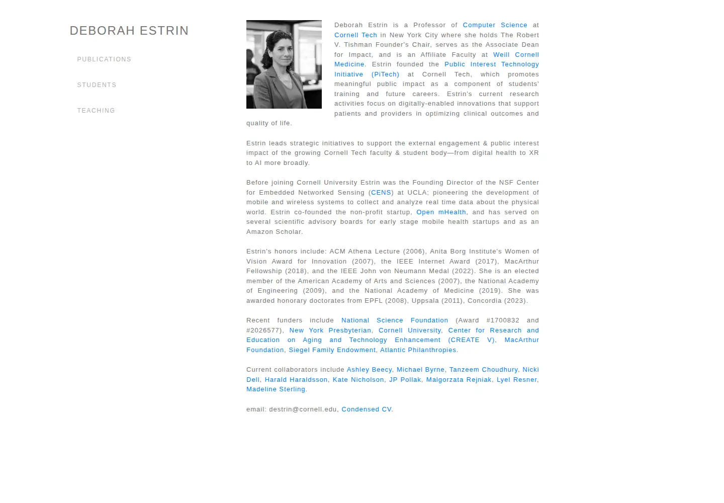 Screenshot of smalldata.io