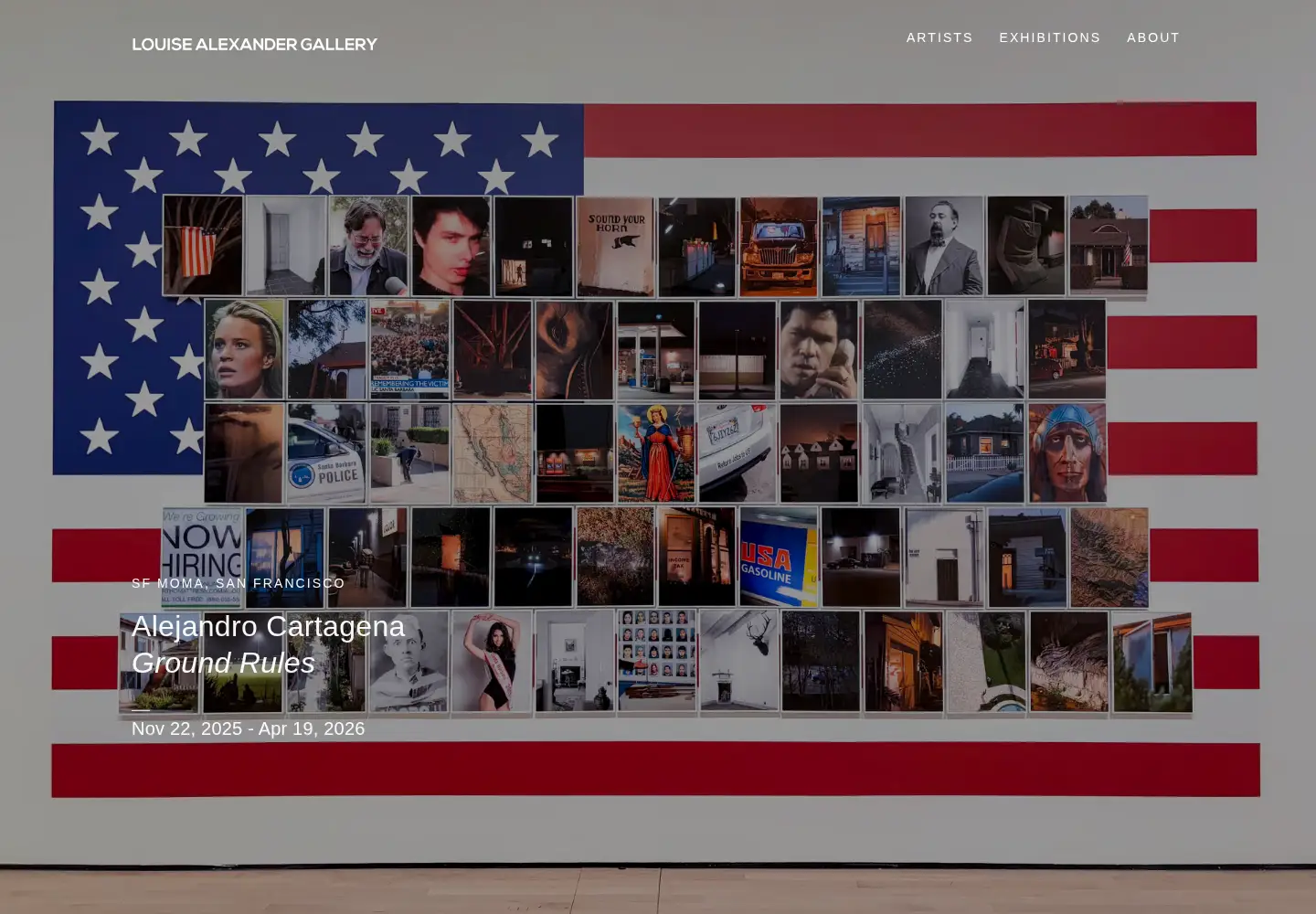 Screenshot of louise-alexander.com