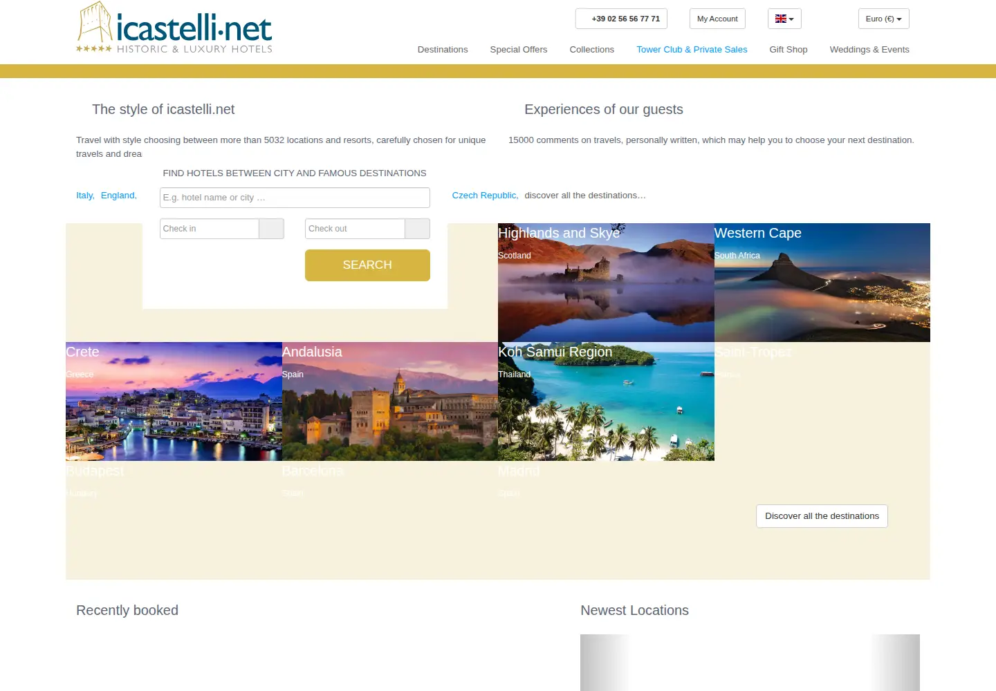 Screenshot of icastelli.net