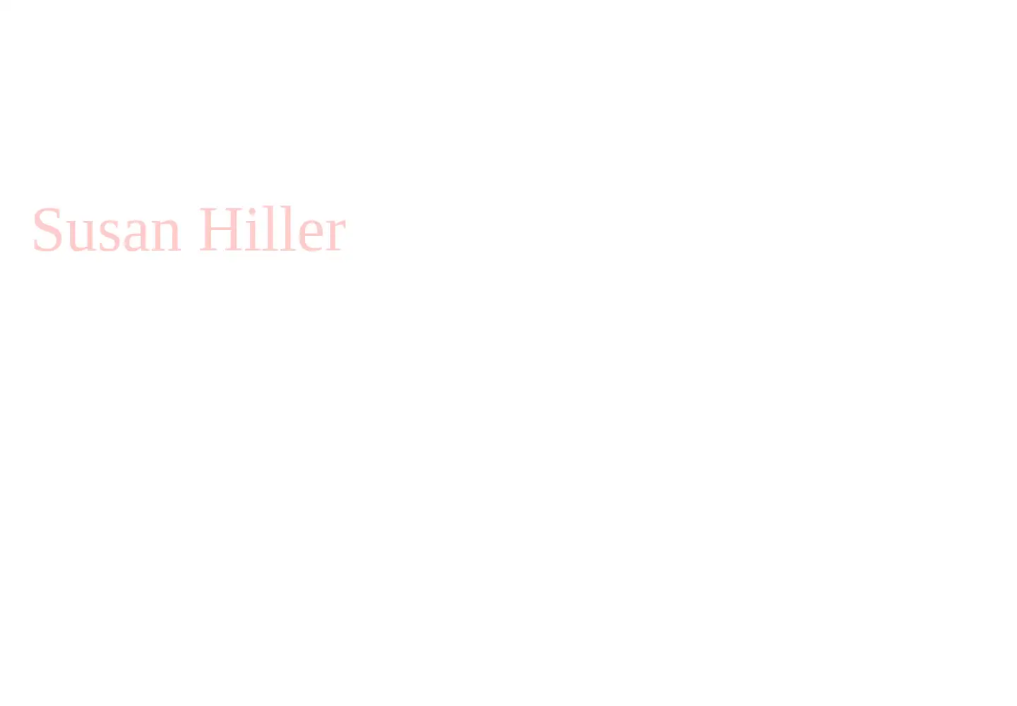 Screenshot of susanhiller.org