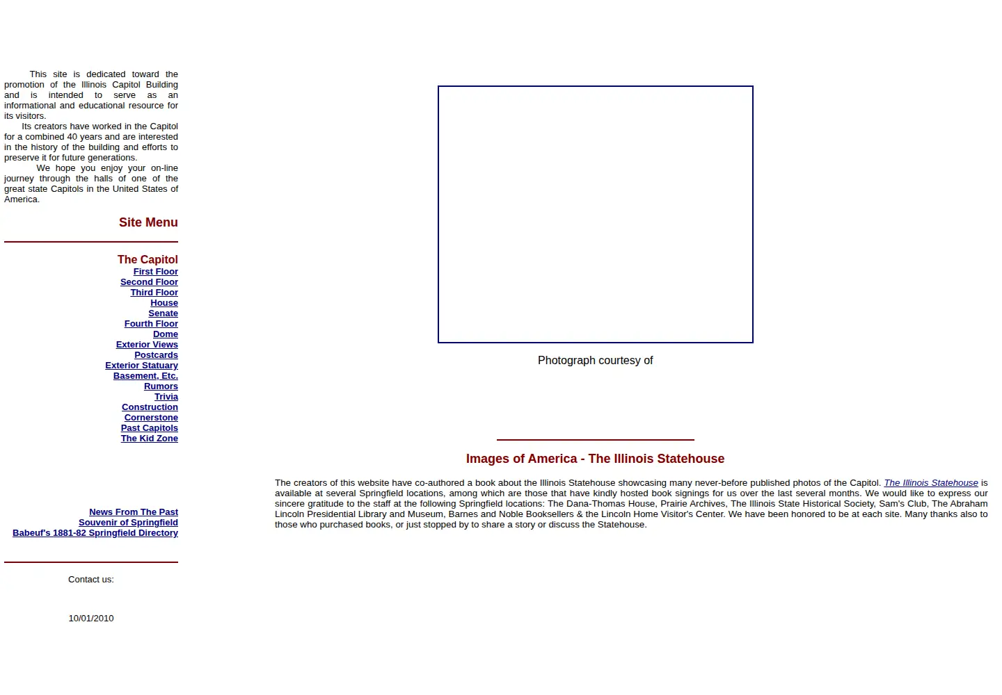 Screenshot of ilstatehouse.com