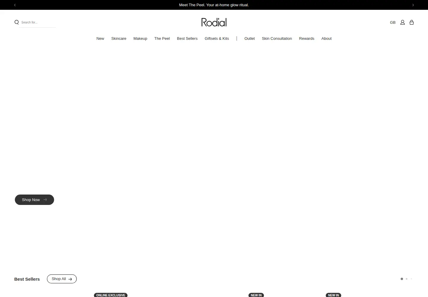 Screenshot of rodial.co.uk