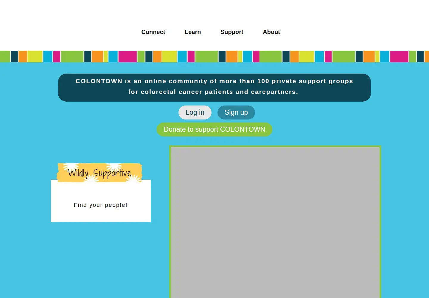 Screenshot of colontown.org