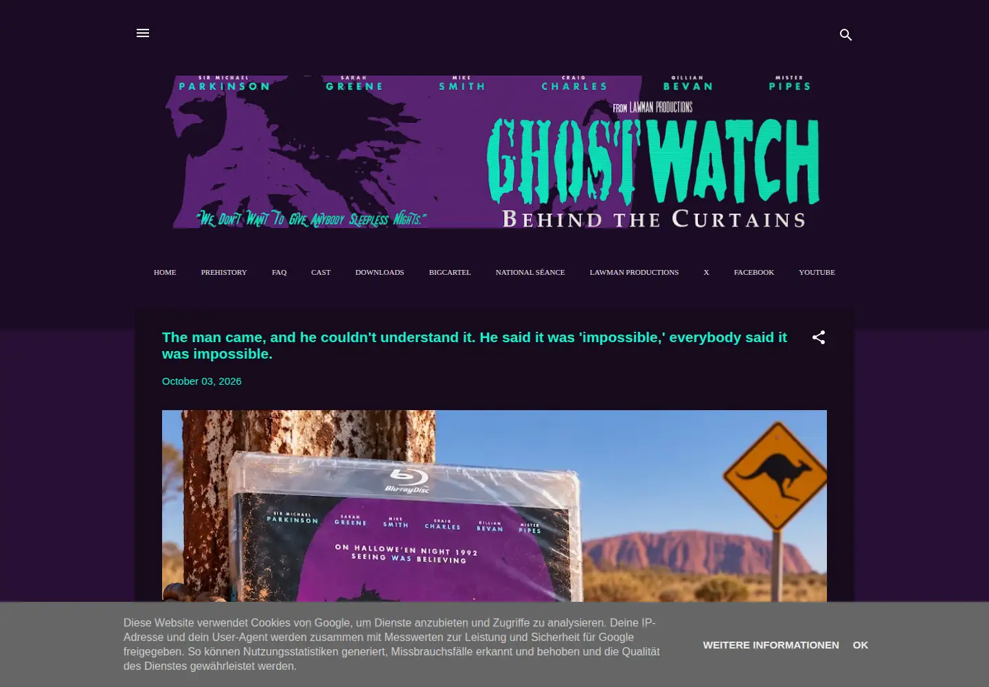 Screenshot of ghostwatchbtc.com