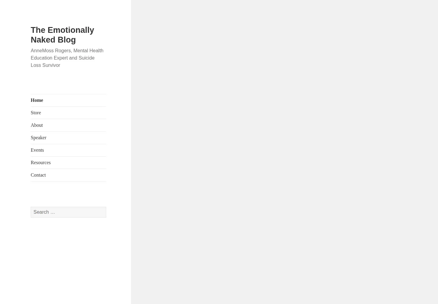 Screenshot of annemoss.com