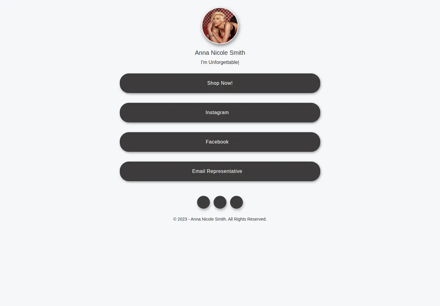 Screenshot of annanicole.com