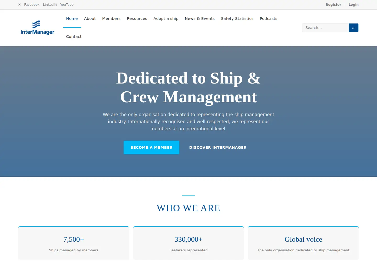 Screenshot of intermanager.org