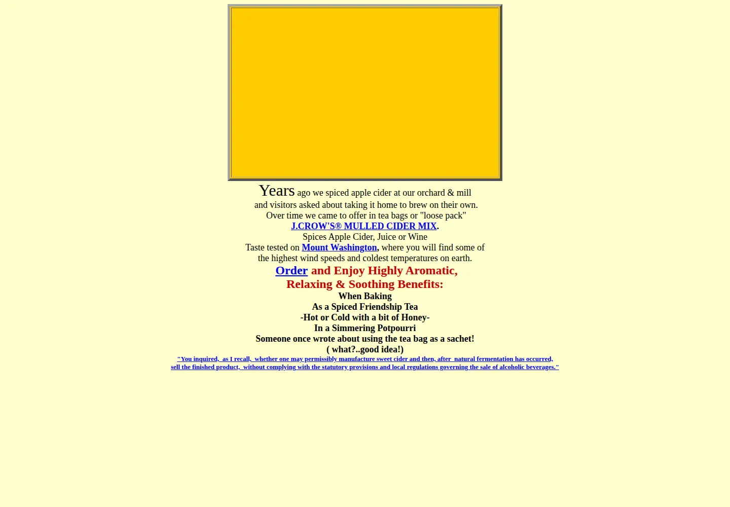 Screenshot of jcrows.com