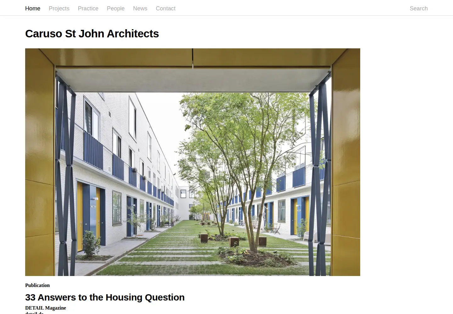 Screenshot of carusostjohn.com