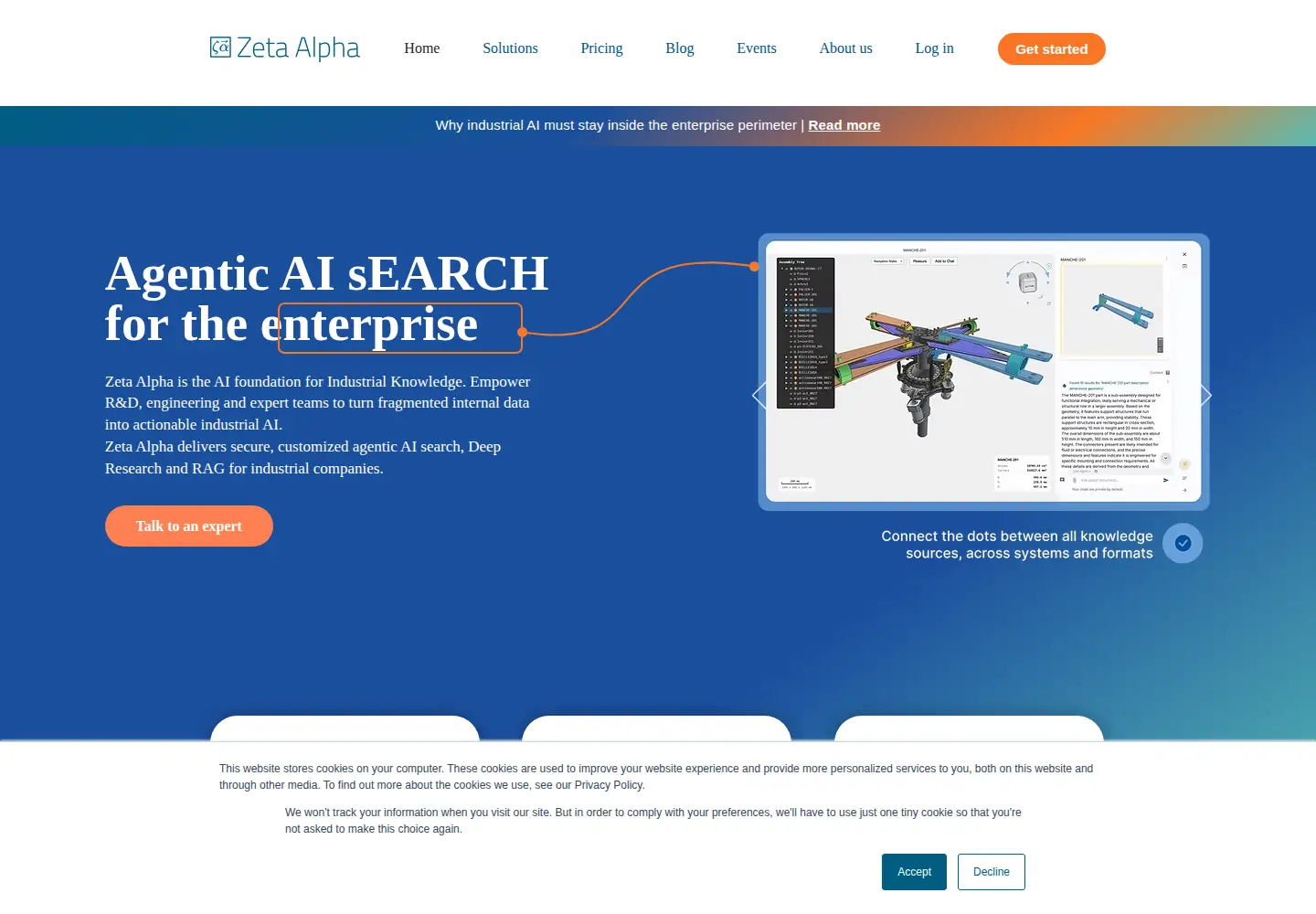 Screenshot of zeta-alpha.com