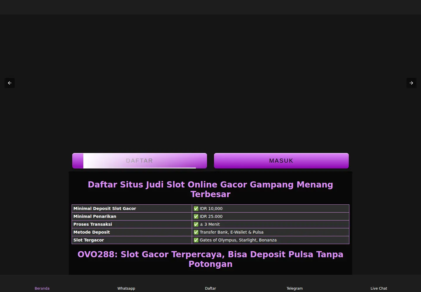 Screenshot of wpfc.org