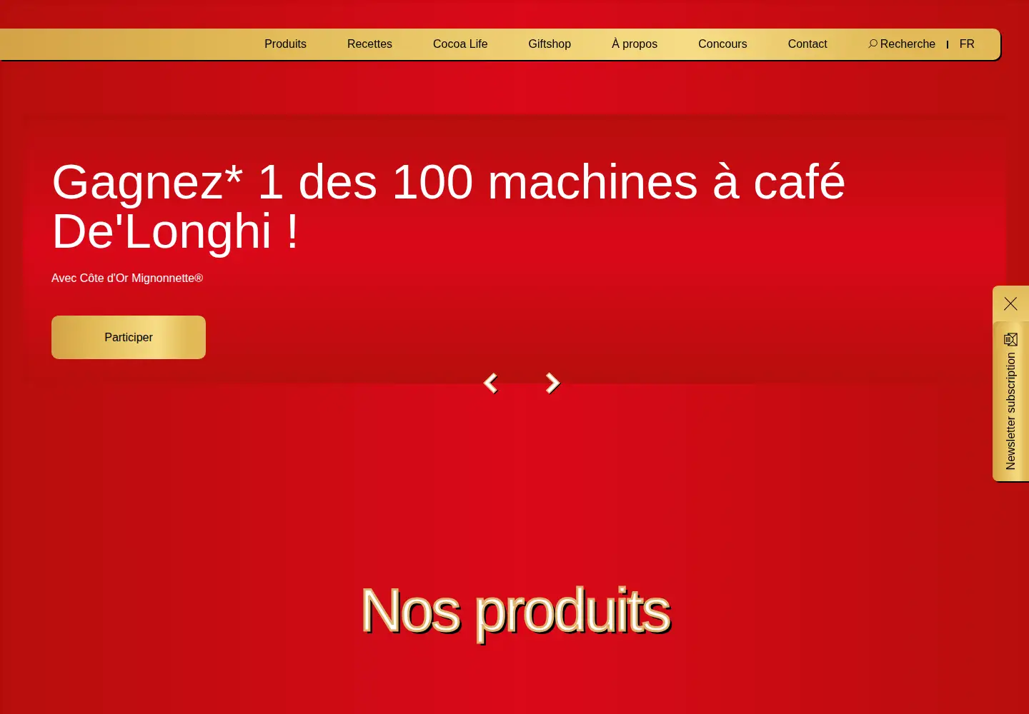 Captured homepage of cotedor.com in the current scan