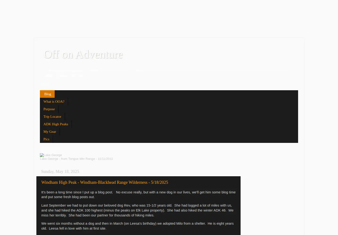 Screenshot of offonadventure.com