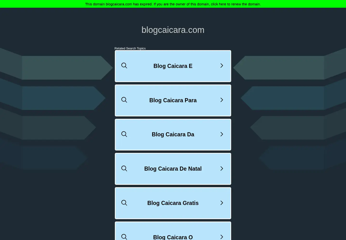 Screenshot of blogcaicara.com