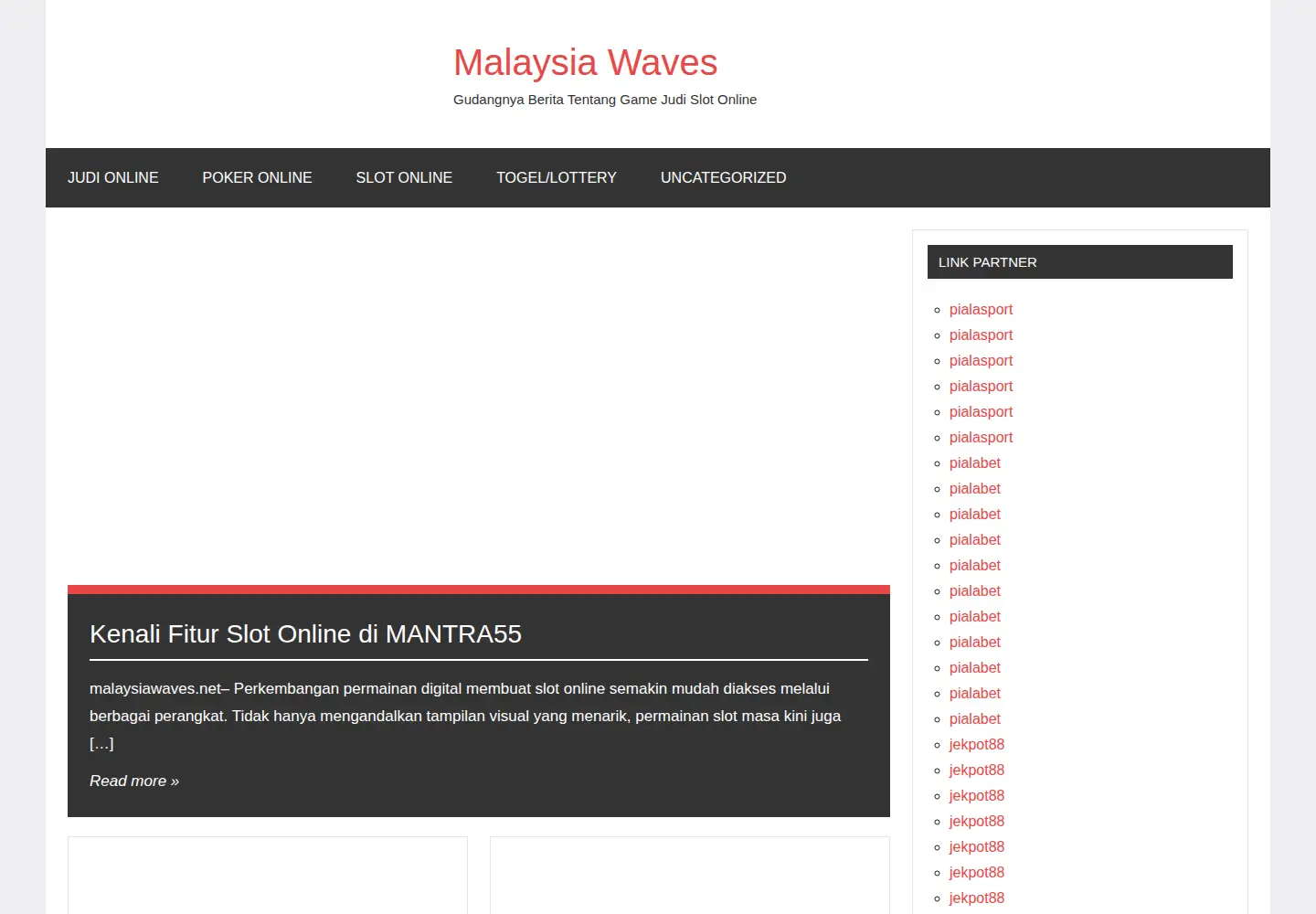 Screenshot of malaysiawaves.net