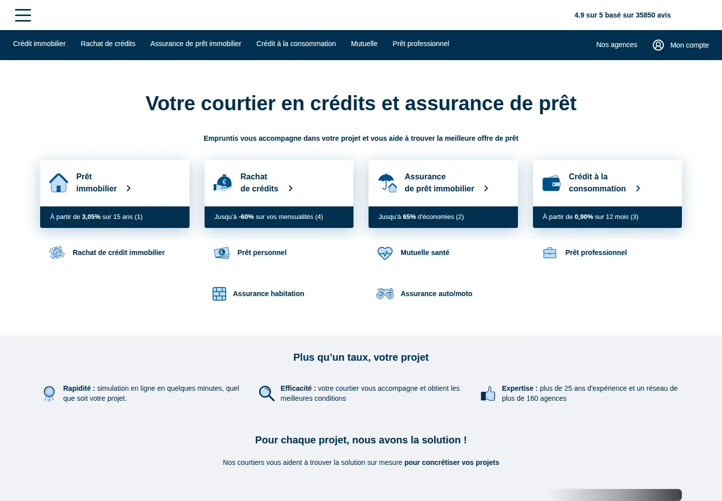 Screenshot of empruntis.com