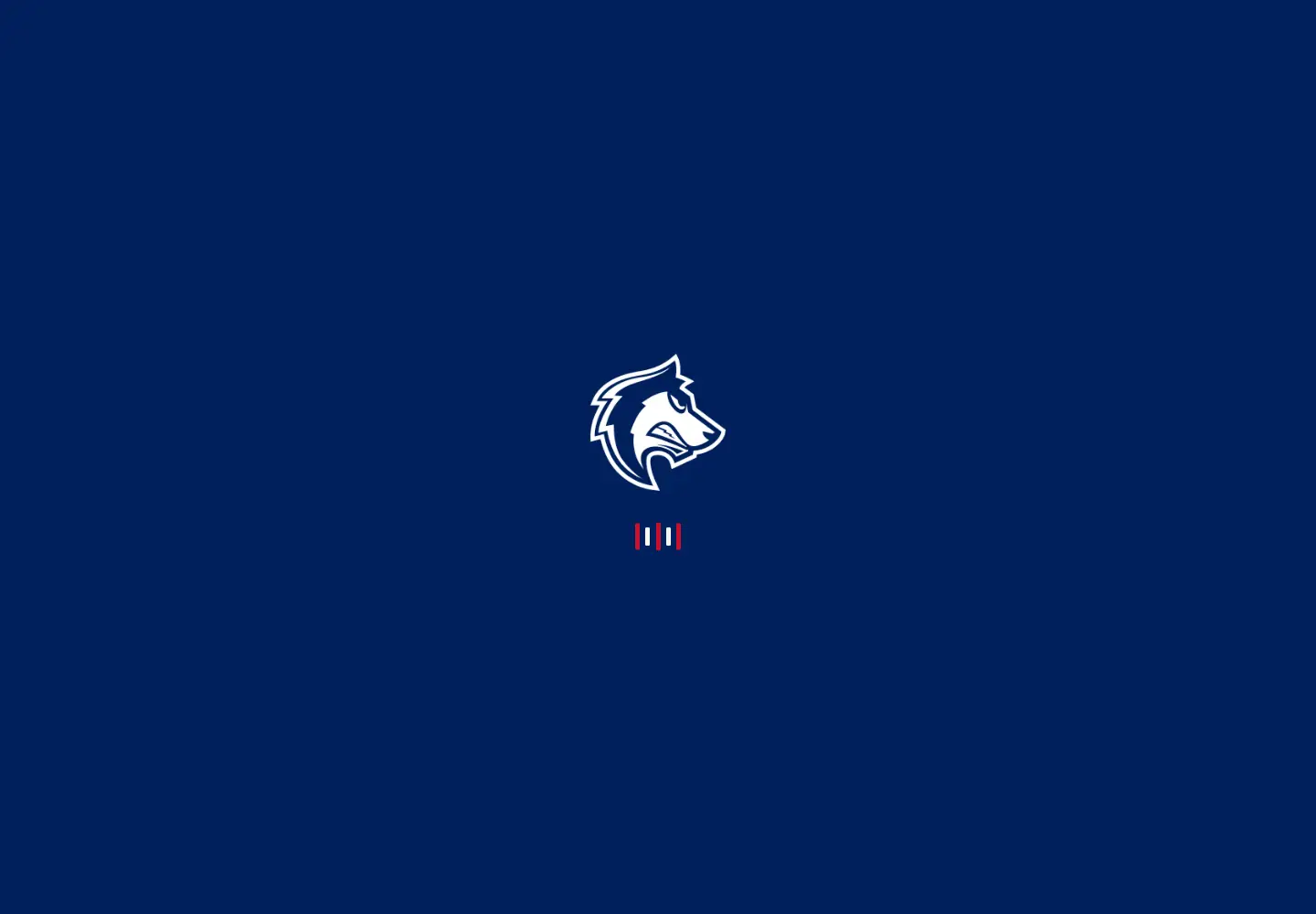 Screenshot of gothunderwolves.com