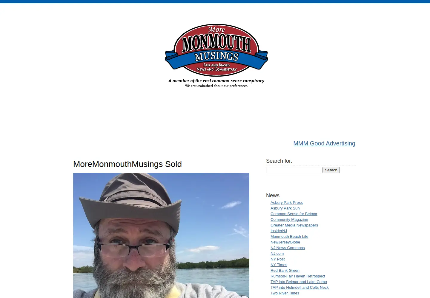 Screenshot of moremonmouthmusings.net