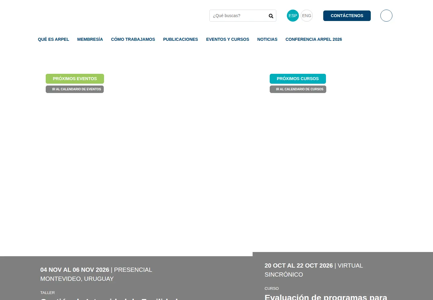 Screenshot of arpel.org