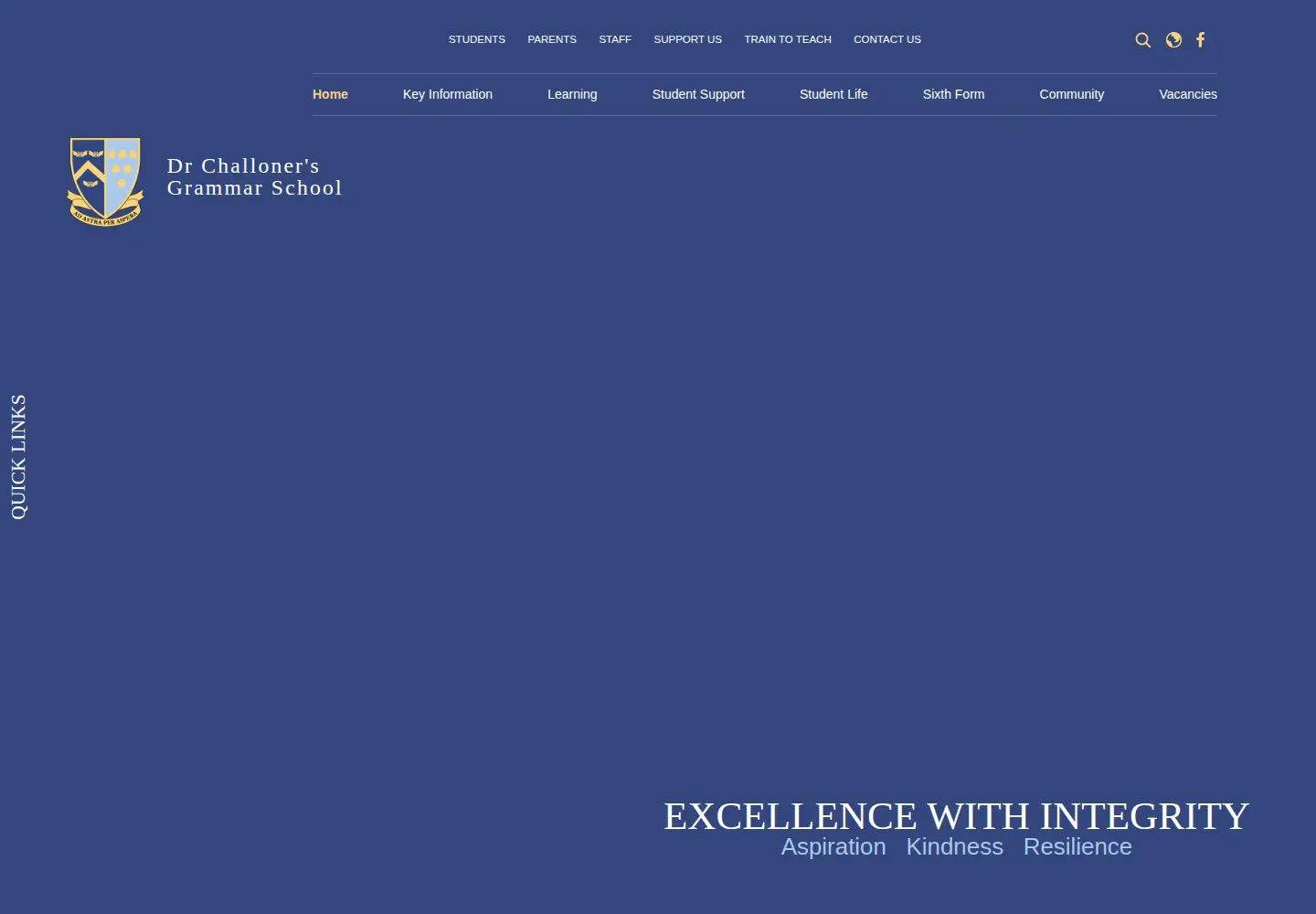 Screenshot of challoners.com