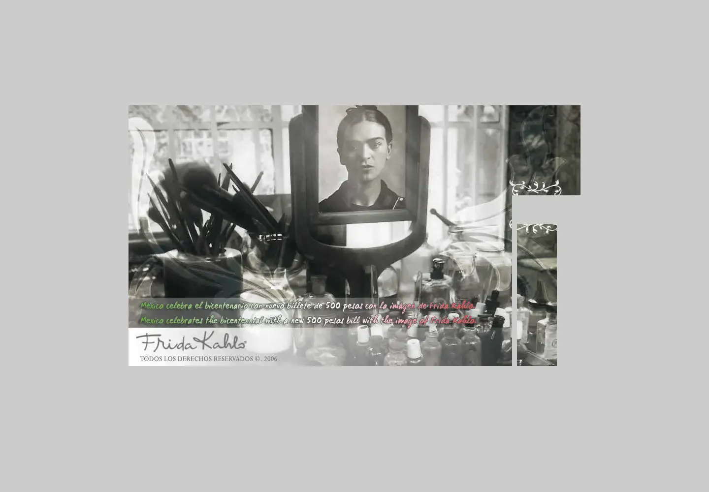 Captured homepage of fkahlo.com in the current scan