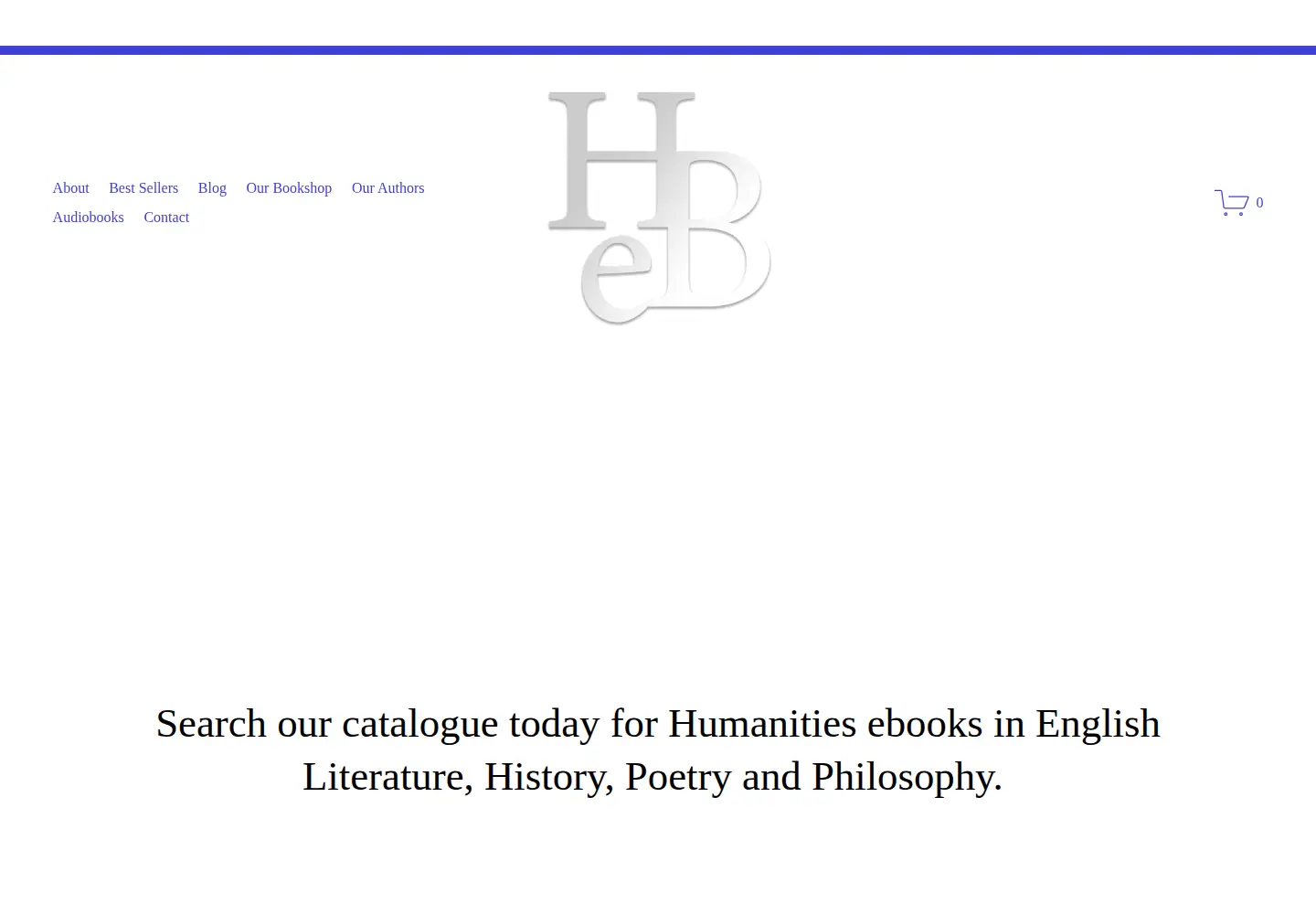 Screenshot of humanities-ebooks.co.uk