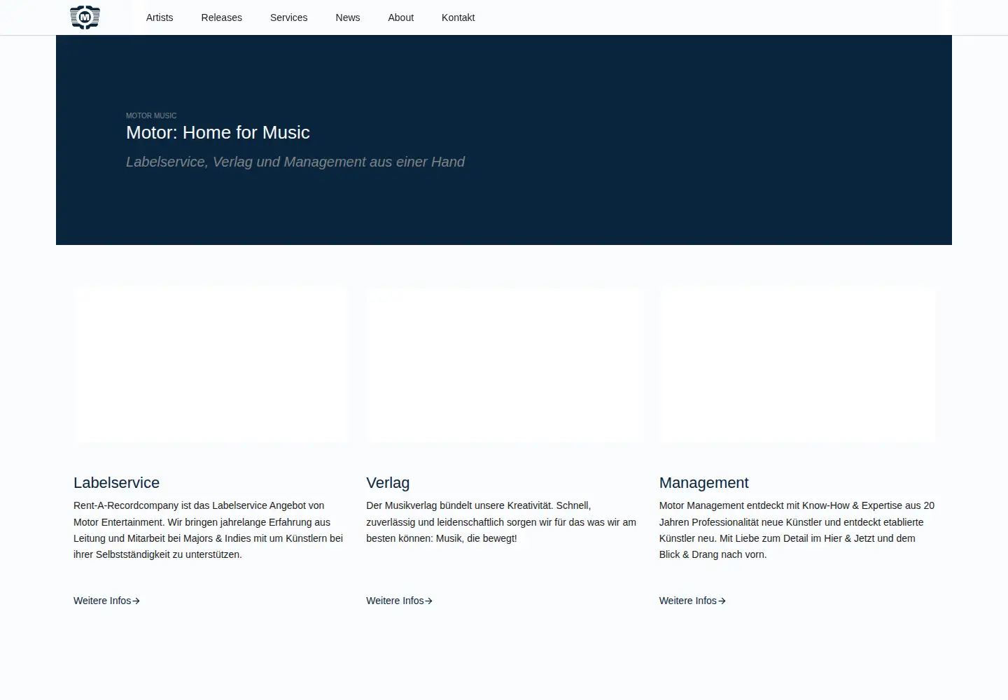 Screenshot of motor.de