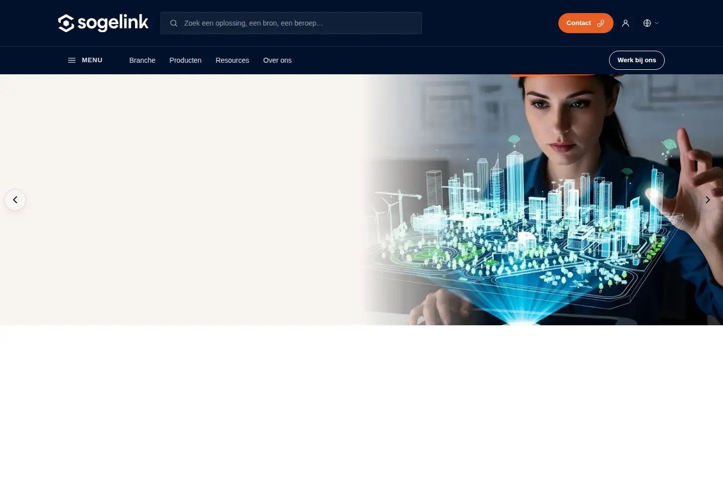 Screenshot of geodan.nl