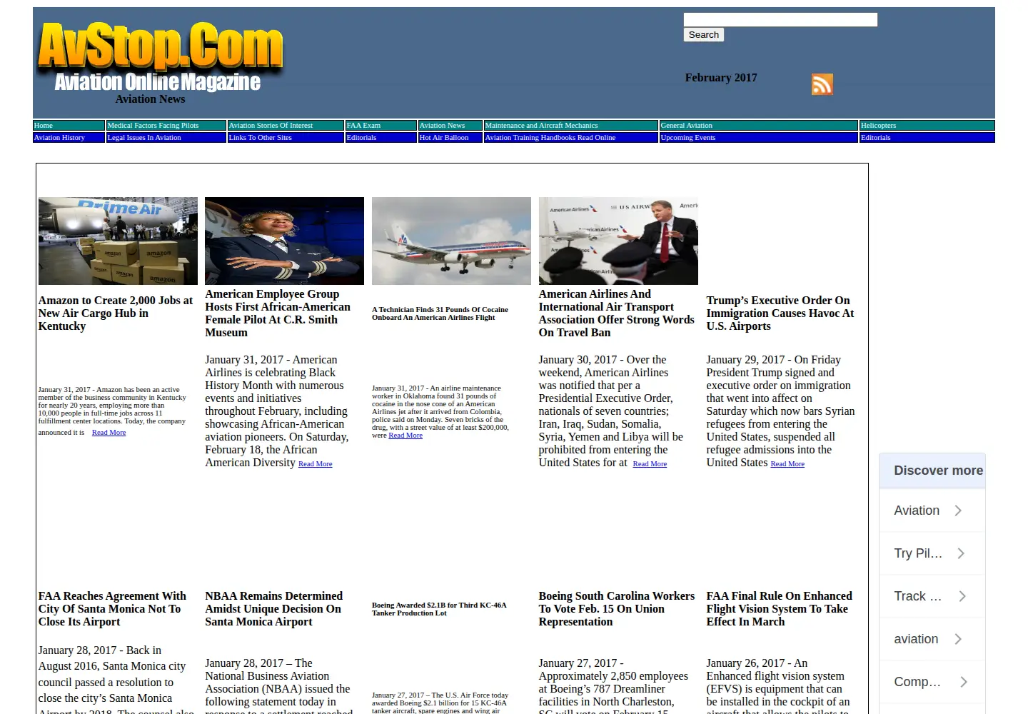 Screenshot of avstop.com