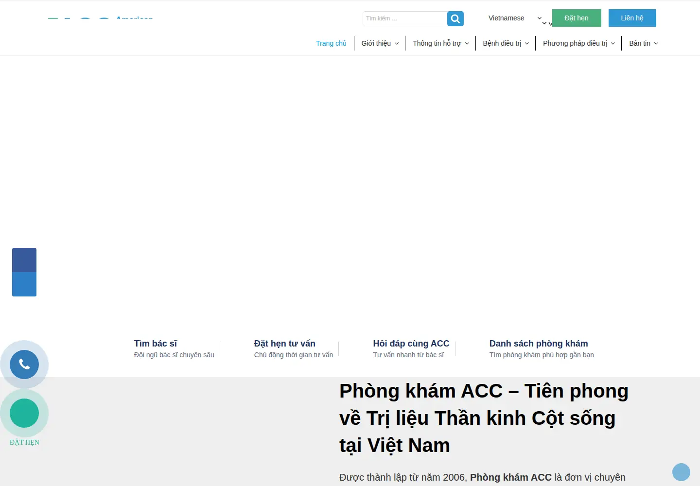 Screenshot of acc.vn